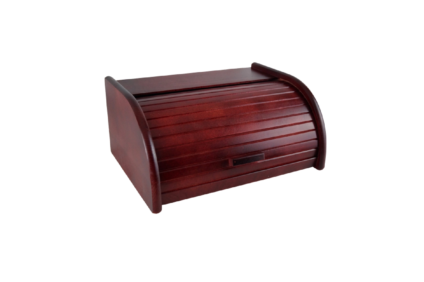 Mahogany wooden bread box PEEWIT Ryglice