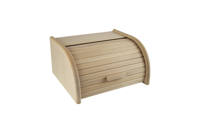 Raw wooden bread box PEEWIT Ryglice